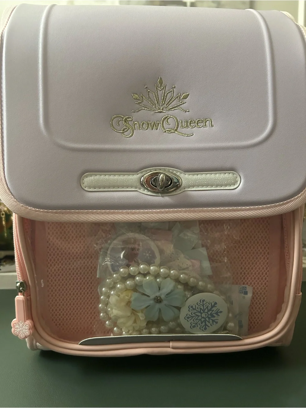 Disney Lavender & Pale Pink Frozen Backpack